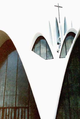 Priory of St. Mary and St. Louis, Creve Coeur, Missouri, HOK, 1962 