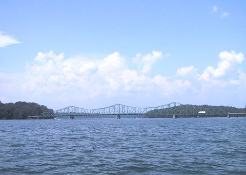 Brown's bridge, Lake Lanier, Chattahoochee River, Georgia 