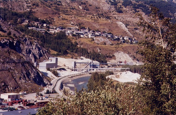 Tunnel du Mont d'Ambindescenderie de Modane-Villarodin-Le Bourget 