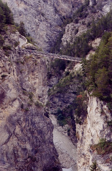 Pont du diable90 mètres de vide 