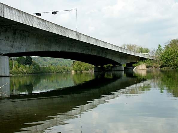 Aare-Bridge near Schinznach, Switzerland 