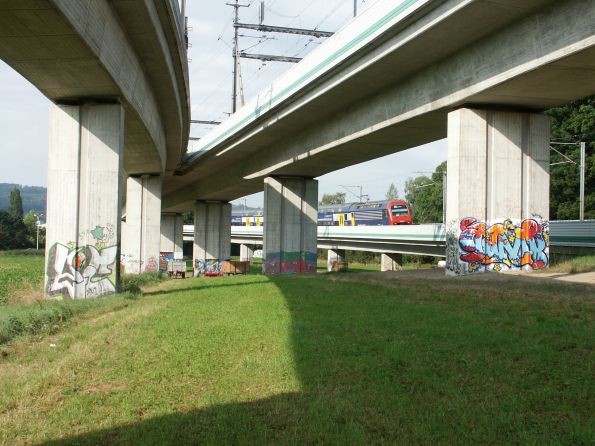 Bridges of the S-Lines Zürich, near Dübendorf 