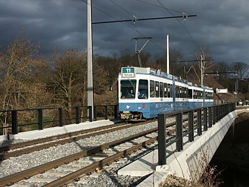 Tramway de la vallée du Glatt - Pont de Leutschenbach 