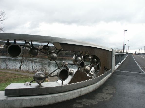 Neue Rheinbrücke bei Laufenburg 