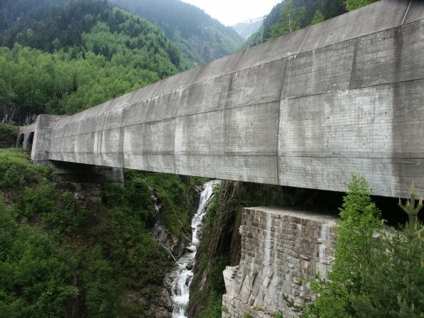 Rohrbachbrücke bei Wassen, Schweiz 