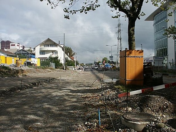 Construction site «Thurgauerstrasse» 
