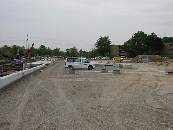 Baustelle «Auwiesen» am 8. Mai 2006 