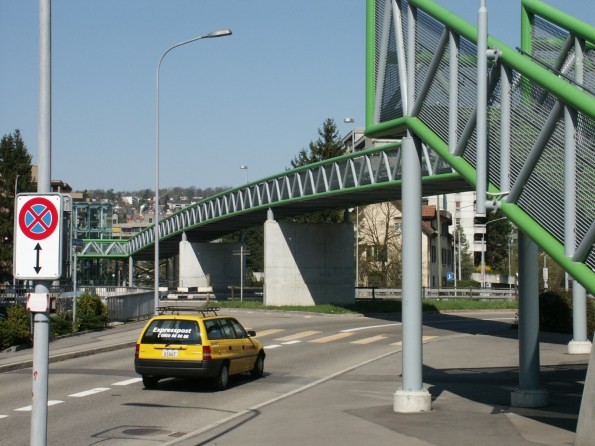 N1-Footbridge, Zurich-Altstetten 
