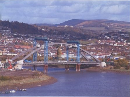 New bridge at Newport Gwent 