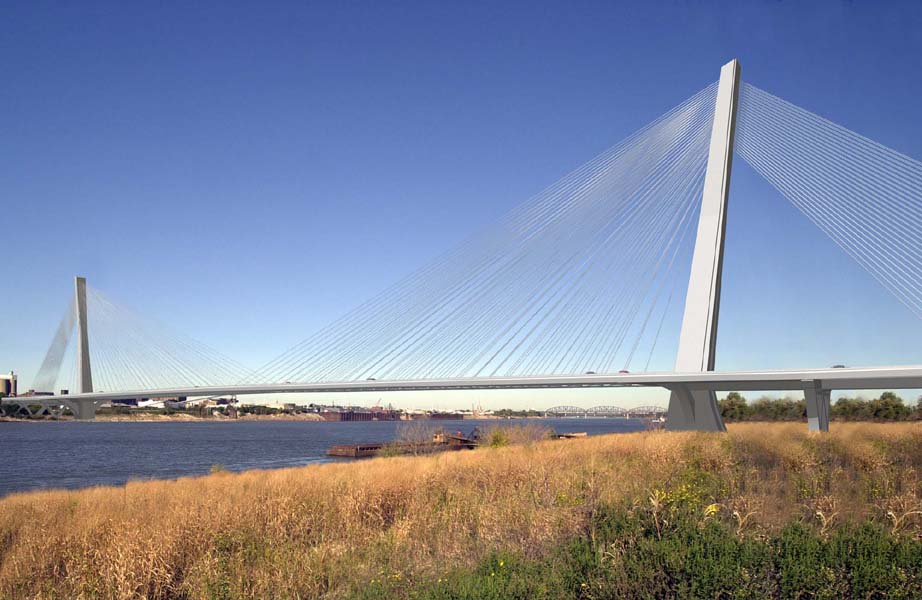 I-70 Mississippi River Bridge, Saint-Louis 