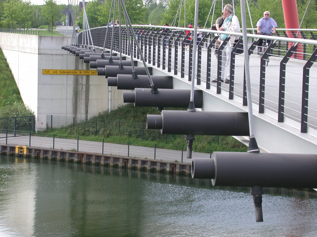 Brücke im Nordsternpark, Gelsenkirchen 