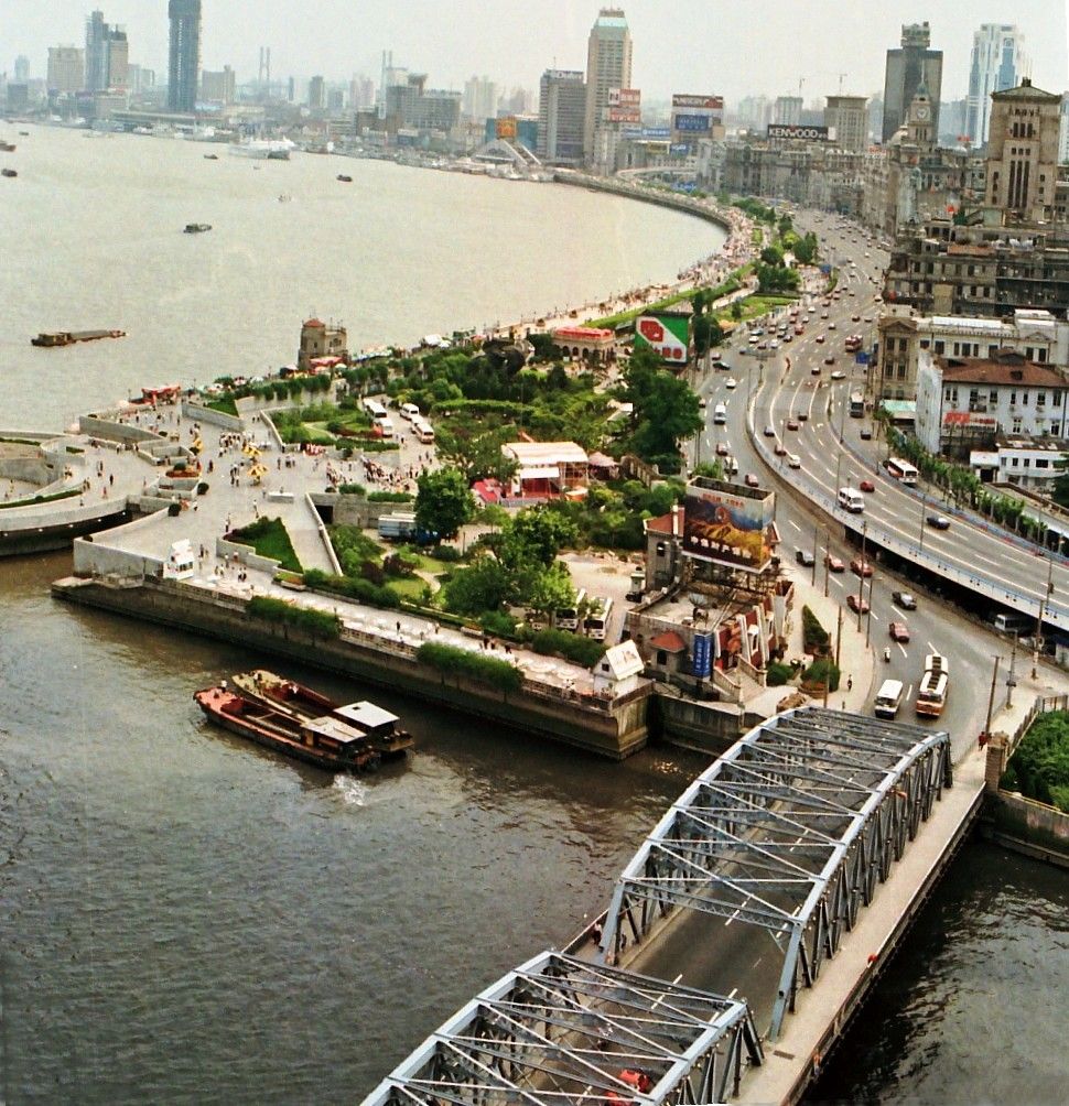 SHANGHAI - Waibaidu Bridge, à l'extrémité nord du Bund 