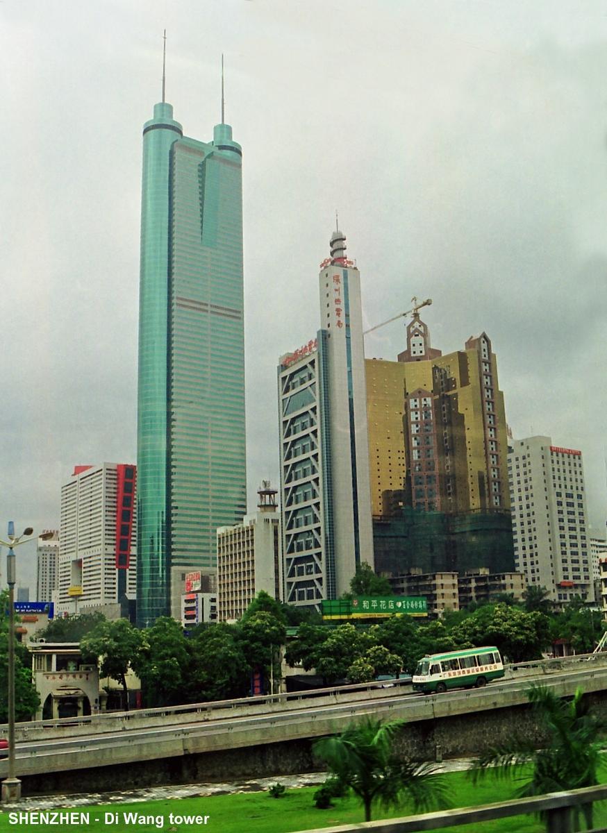 SHENZHEN, province Guangdong – «Di Wang tower» 