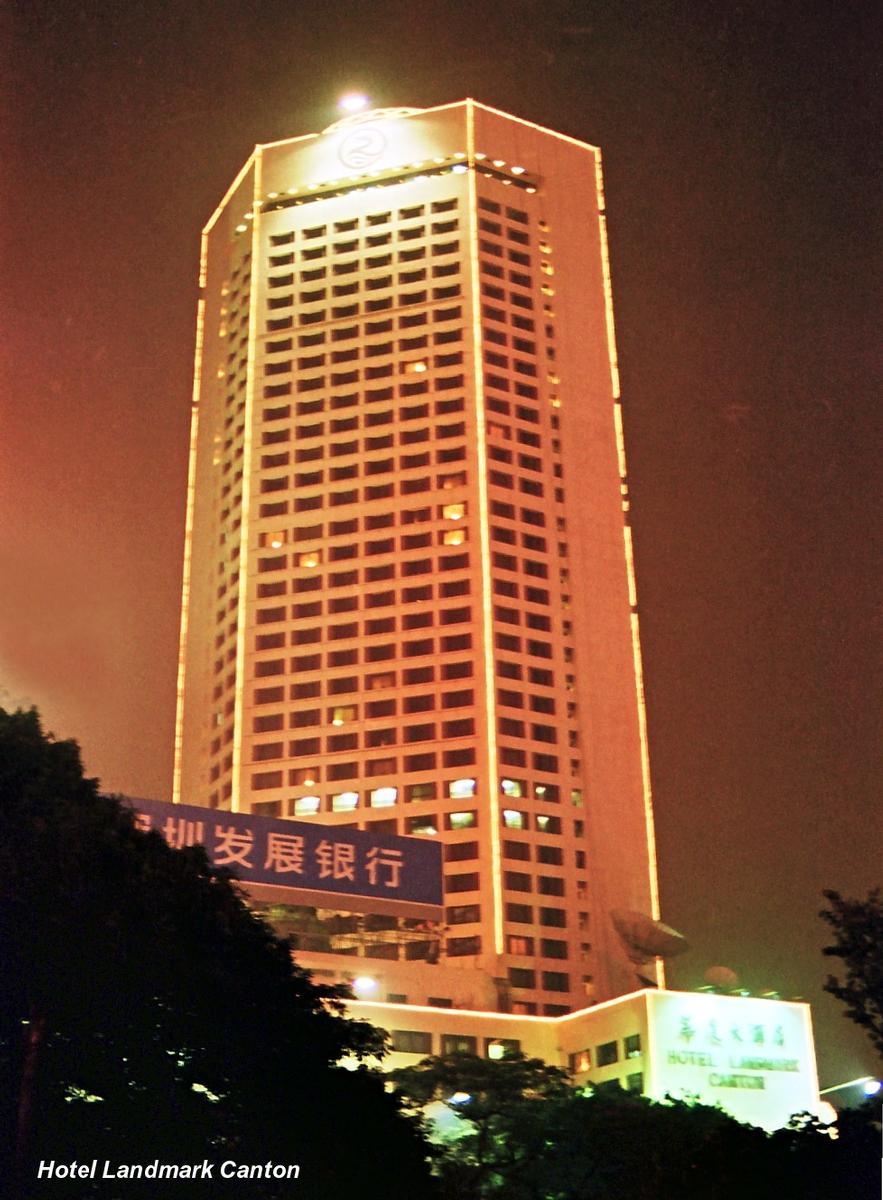 GUANGZHOU (Guangdong) – Hôtel Landmark Canton, sur Haizhu Square 
