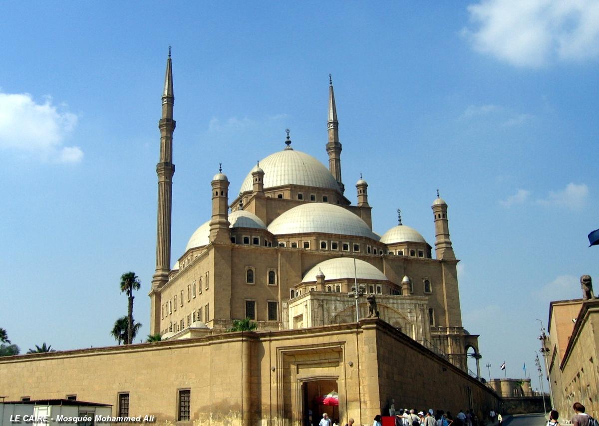 LE CAIRE – Mosquée de Mohammed Ali, dans la Citadelle 
