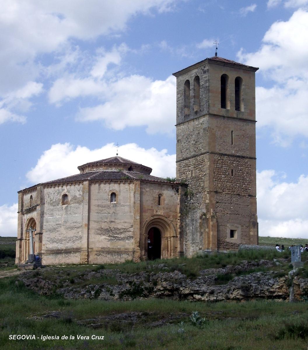 SEGOVIE (Castille et Leon) – Eglise de la Vera-Cruz 
