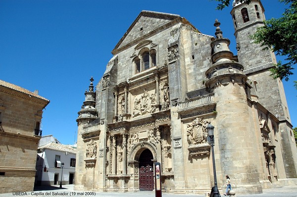 Fiche média no. 48567 UBEDA (Andalousie), (ville inscrite au Patrimoine Mondial de l'Humanité) – Sainte Chapelle du «Salvador del Mundo», église Renaissance du XVIe
