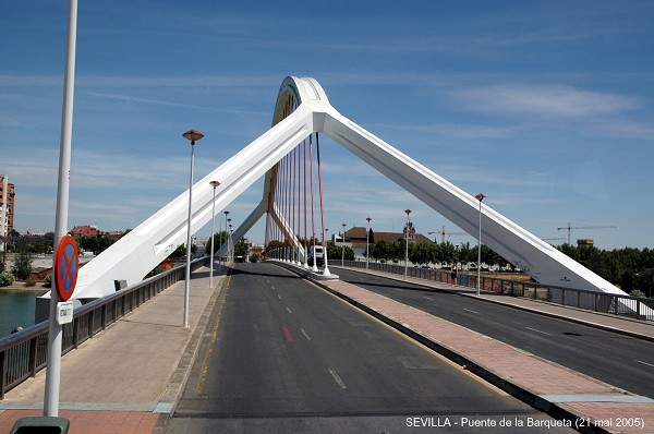 Barqueta-Brücke, Sevilla 