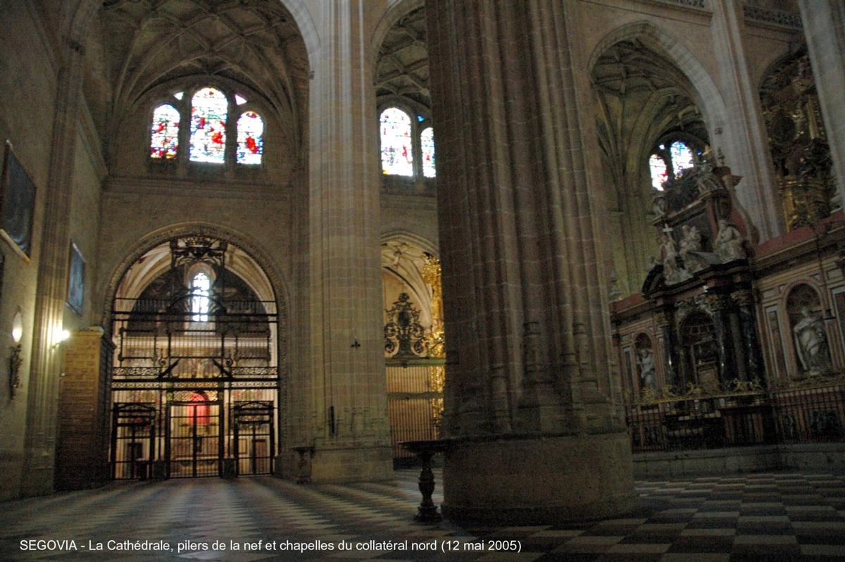 SEGOVIA (Castilla y León) – La Cathédrale, construite aux 16e et 17e siècles, c'est le dernier grand sanctuaire gothique bâti en Espagne 