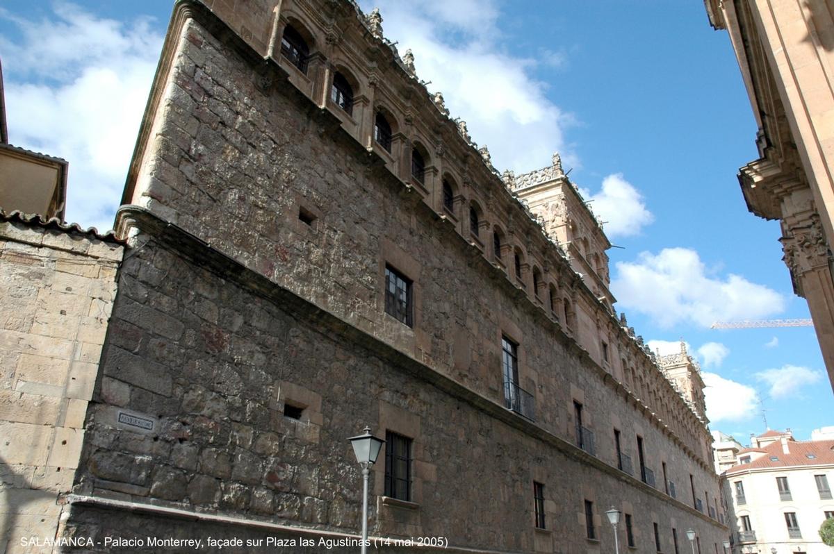 Fiche média no. 45601 SALAMANCA (Castilla y León) – « Palacio Monterrey », édifié au XVIe siècle, il est considéré comme le plus représentatif des palais de la Renaissance espagnole