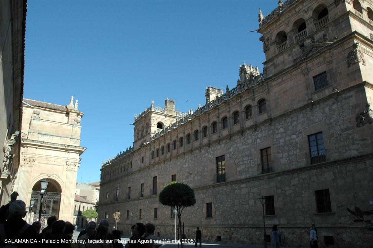 Fiche média no. 45604 SALAMANCA (Castilla y León) – « Palacio Monterrey », édifié au XVIe siècle, il est considéré comme le plus représentatif des palais de la Renaissance espagnole