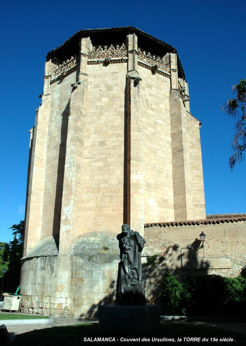SALAMANQUE (Castilla y León) – Couvent des Ursulines, la « Torre » du 15e siècle 