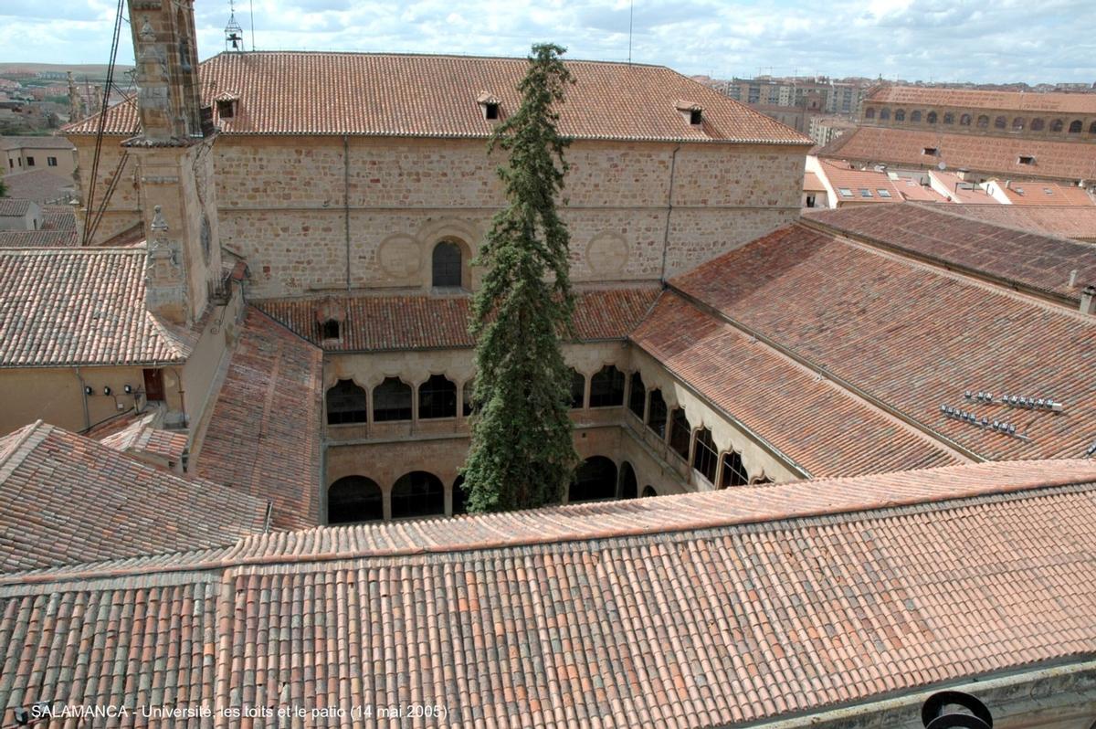 Fiche média no. 45560 SALAMANCA (Castilla y León) – Université, fondée en 1218, ce sont les bâtiments historiques de l'une des plus vieilles Universités d'Europe