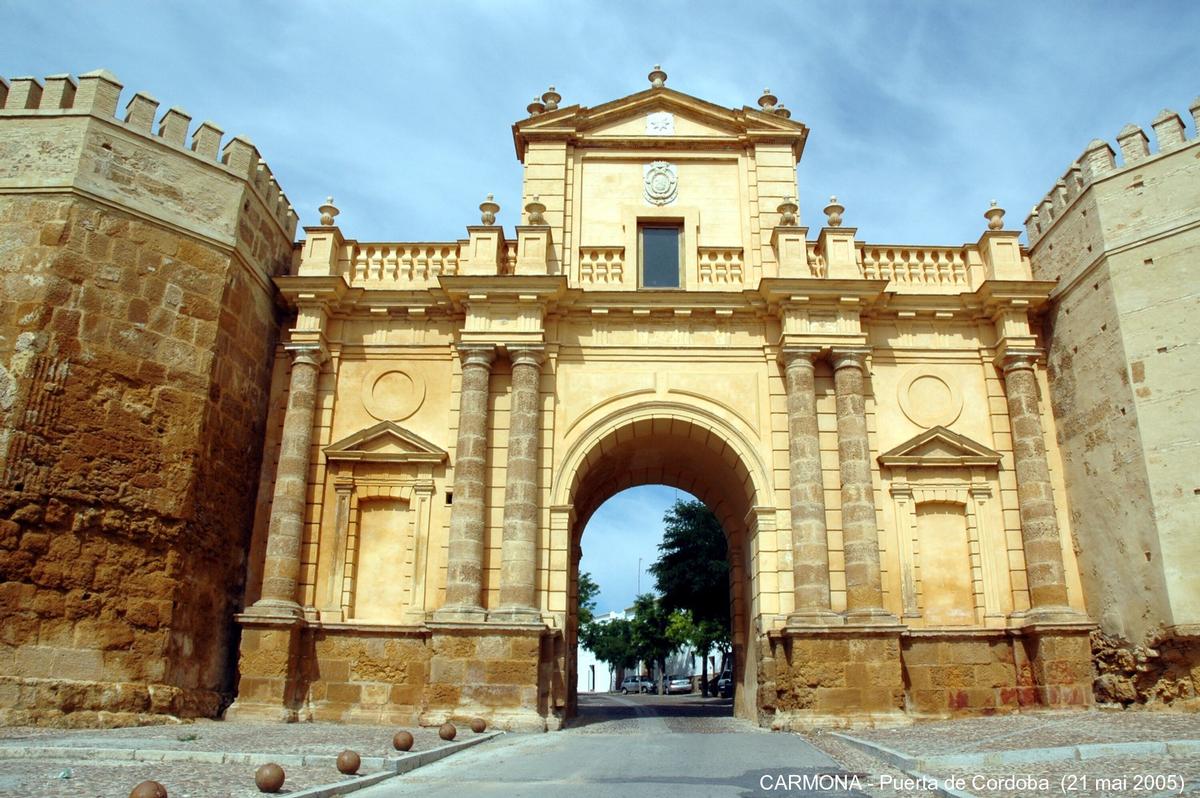 CARMONA (Andalousie) – Porte de Cordoue ( puerta de Cordoba) 