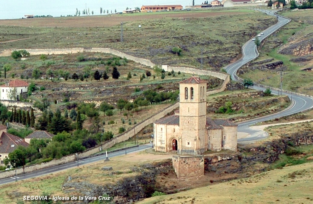 SEGOVIE (Castille-León) - Eglise de la Vera Cruz 