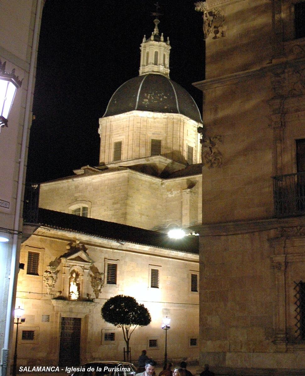 SALAMANQUE (Castille et Leon) – Eglise de « la Purisima » du XVIIe siècle 