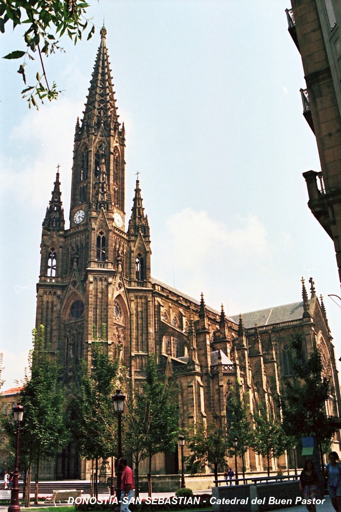 DONOSTIA-SAN SEBASTIAN (Pays Basque) – Cathédrale du Bon-Pasteur 