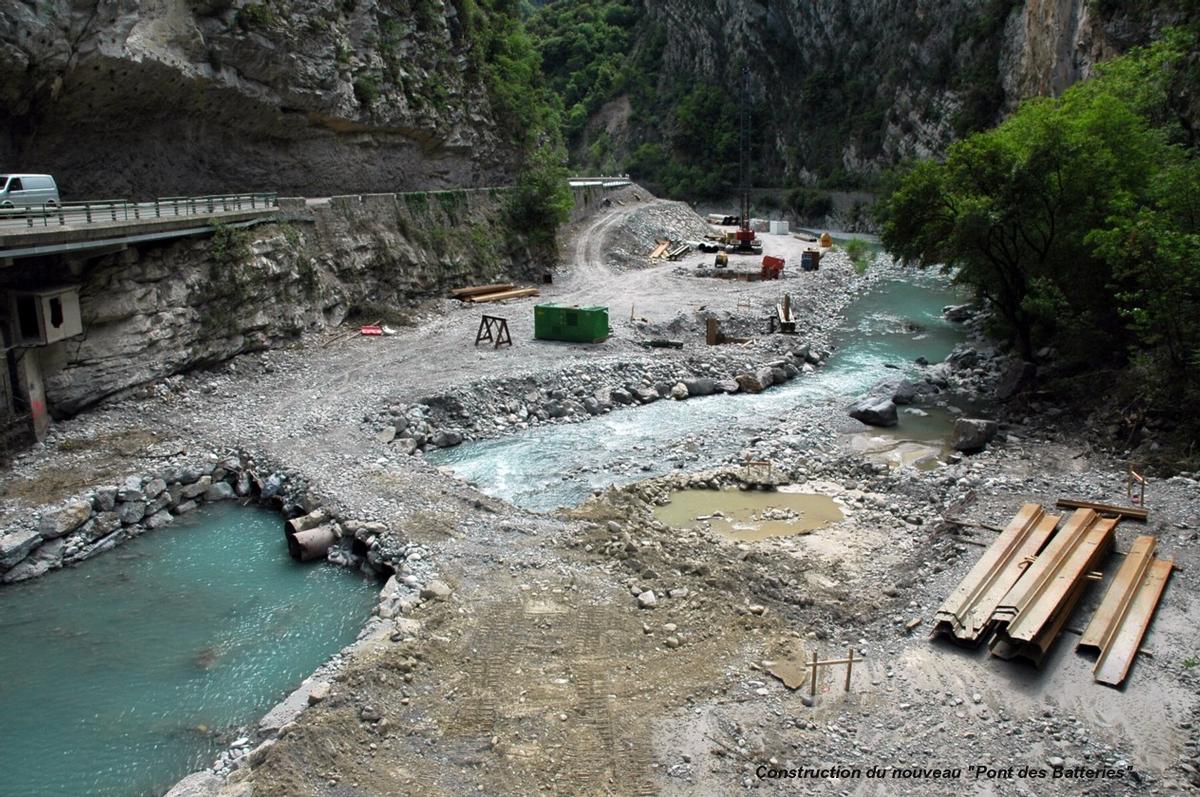 Pont des Batteries, Utelle - Tournefort 