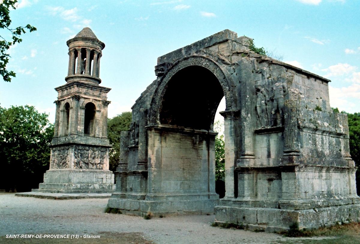 Mausoleum at Glanum & Glanum Arch 
