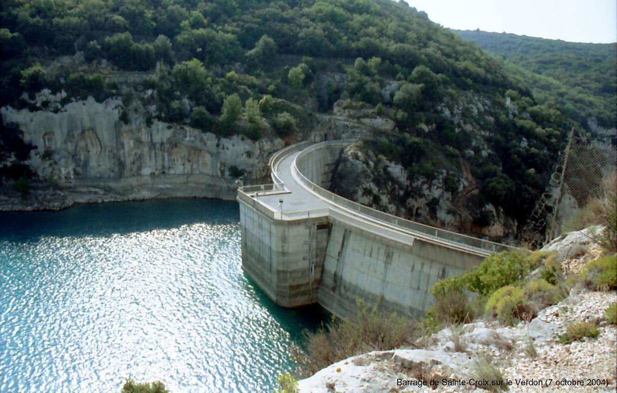 Barrage hydro-électrique de Sainte-Croix du Verdon 
