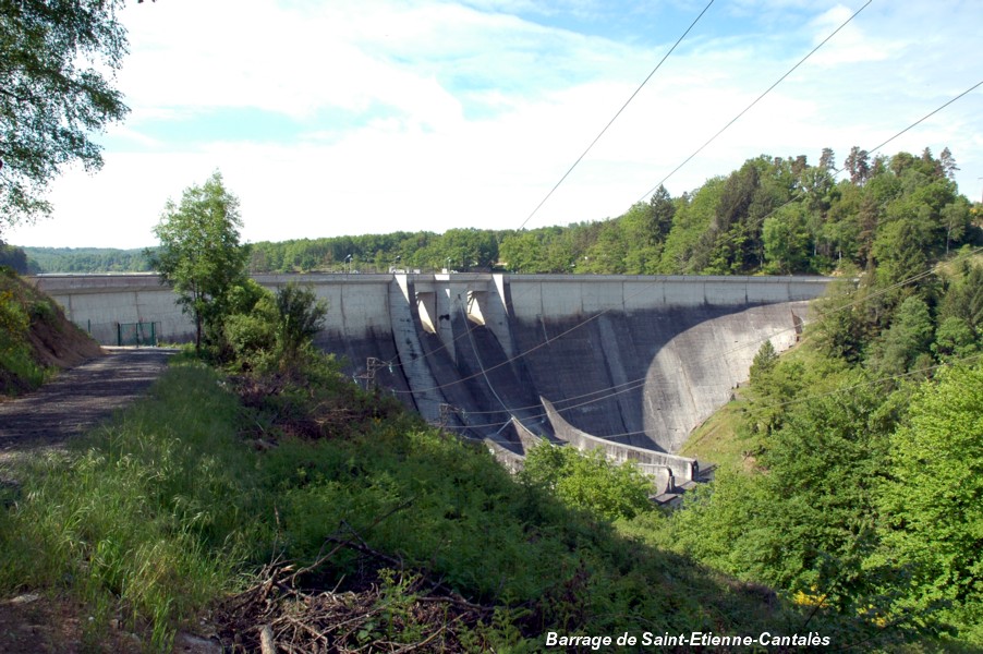 Saint-Etienne-Cantales Dam 