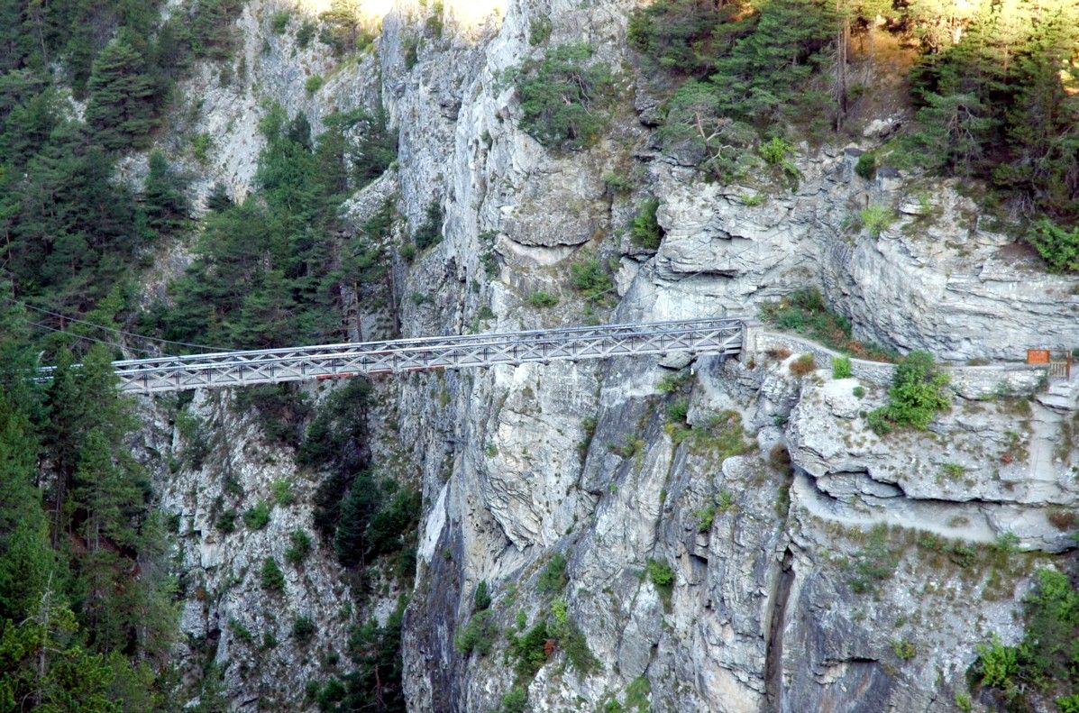 Communes AUSSOIS et AVRIEUX (73500, Savoie, Rhône-Alpes) - pont du Diable 