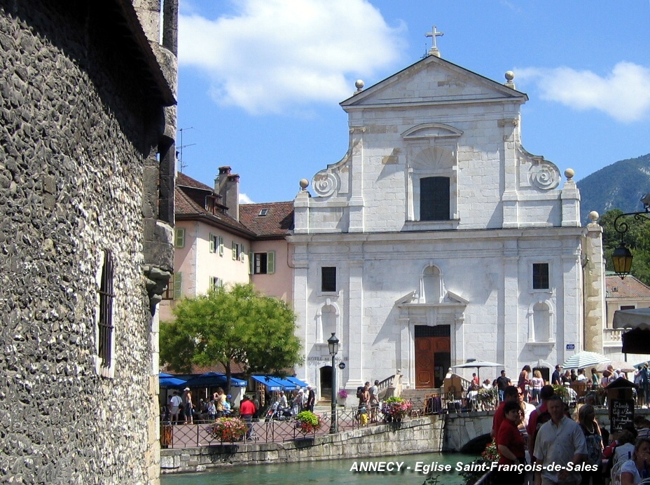 ANNECY (74000, Haute-Savoie) – Eglise Saint-François-de-Sales 