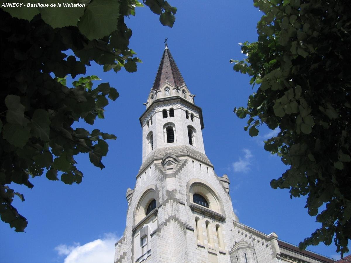 ANNECY (74000, Haute-Savoie) – Basilique de la Visitation, achevée en 1930, consacrée en 1949 