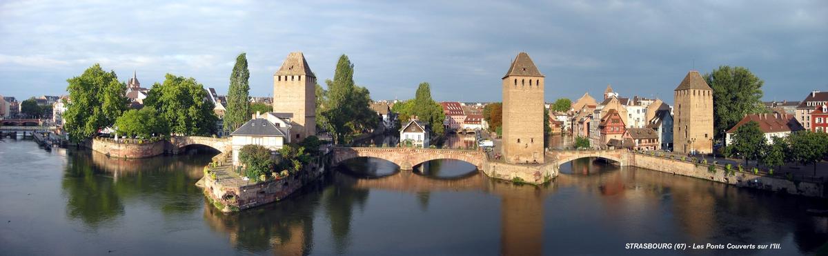 STRASBOURG (67, Bas-Rhin) – Les « Ponts Couverts » 