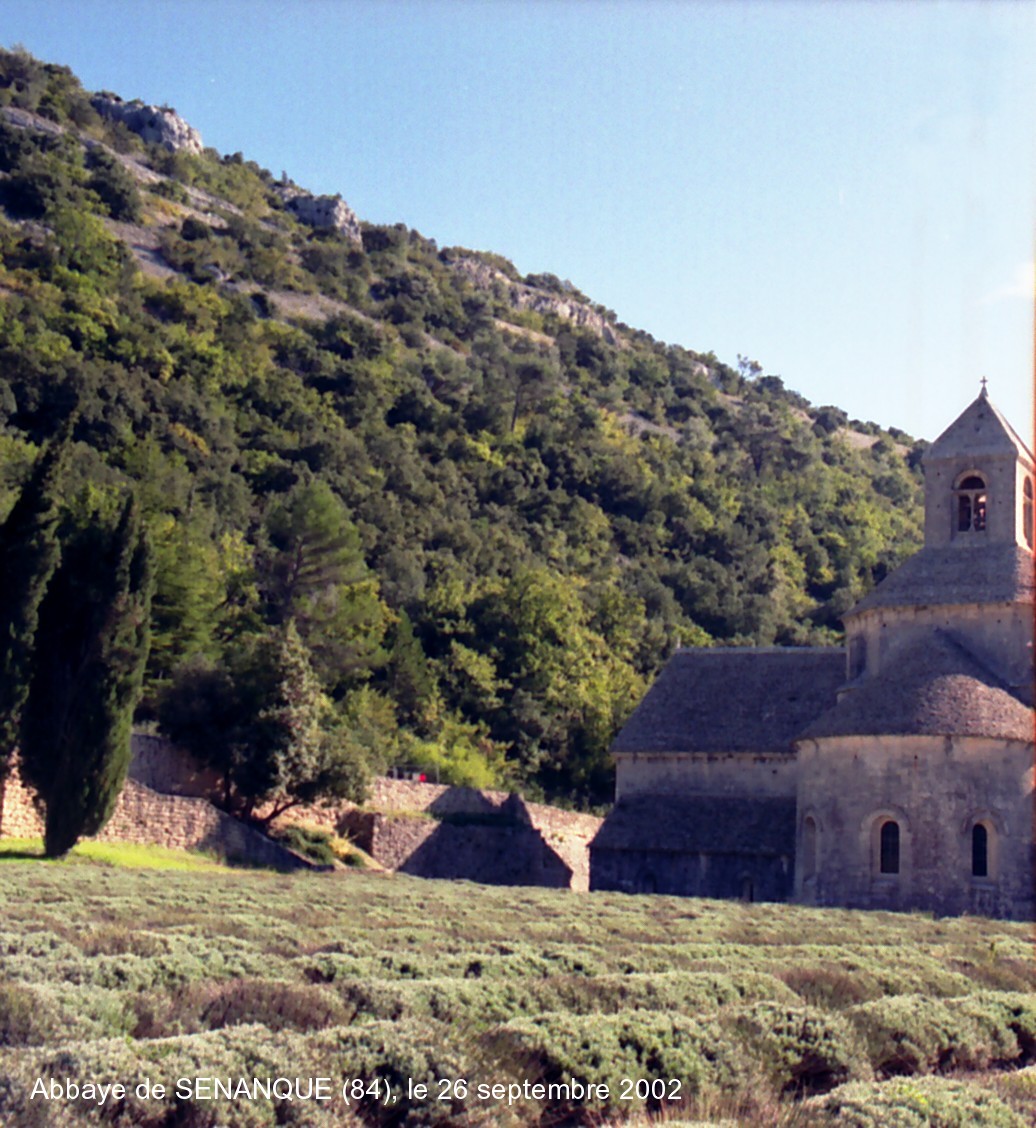 Abbaye de Sénanque (84), fondée au 12e siècle 
