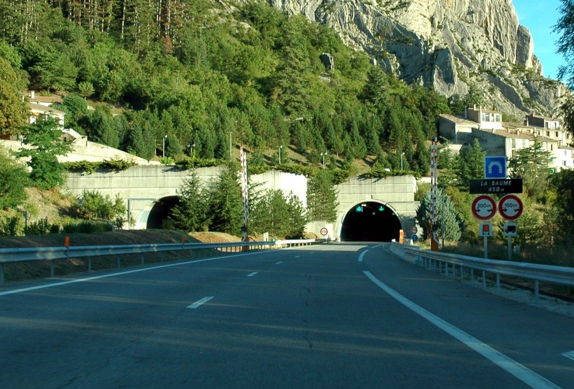 A 51 Motorway (France) – Baume Tunnel 