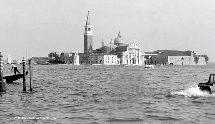 VENISE – Basilique San Giorgio Maggiore sur son île 