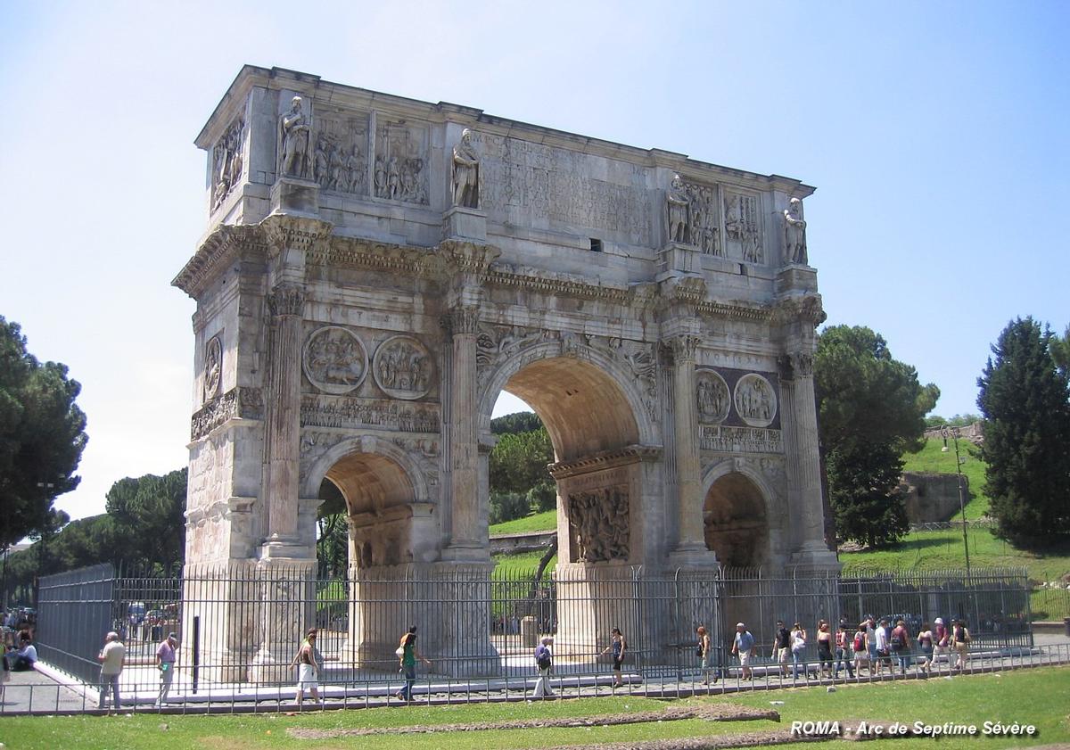 Rome - Arch of Septimus Severus 