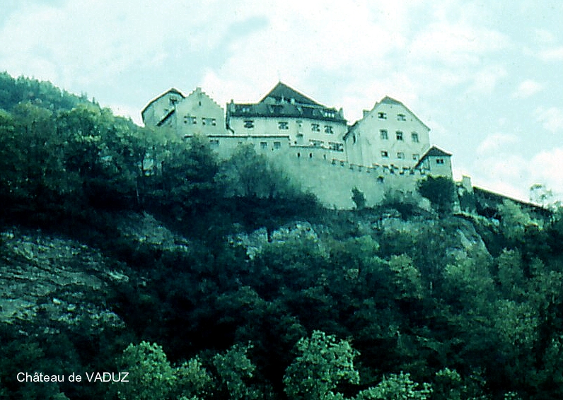 VADUZ – Le Château princier 
