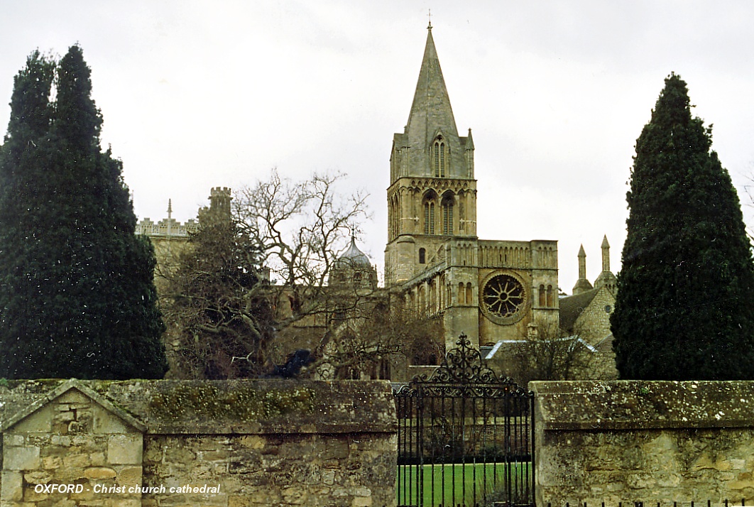 OXFORD (Angleterre) – La Cathédrale 