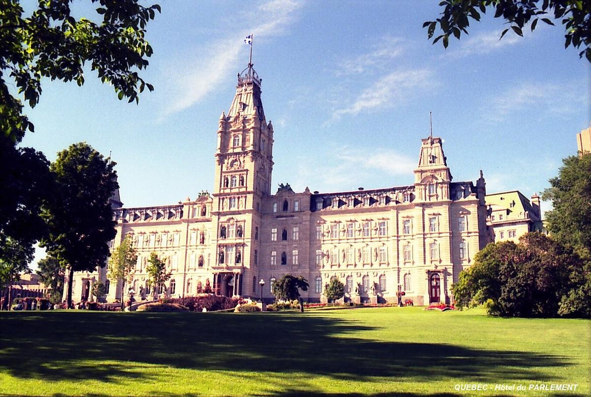 QUEBEC (Région Capitale-Nationale) – Hôtel du Parlement de la Province 