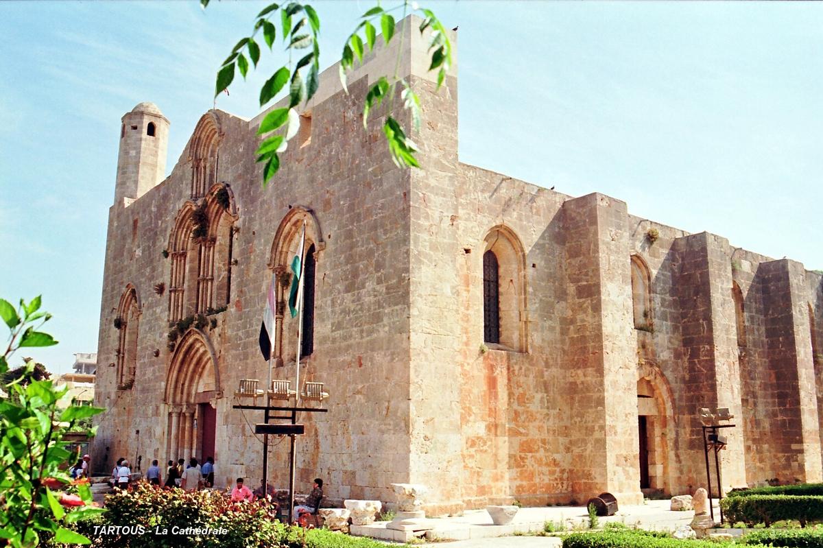 Tartous – La Cathédrale Édifiée par les Croisés au XIIe siècle sur l'emplacement d'une chapelle du Ive siècle dédiée à la Vierge Marie
