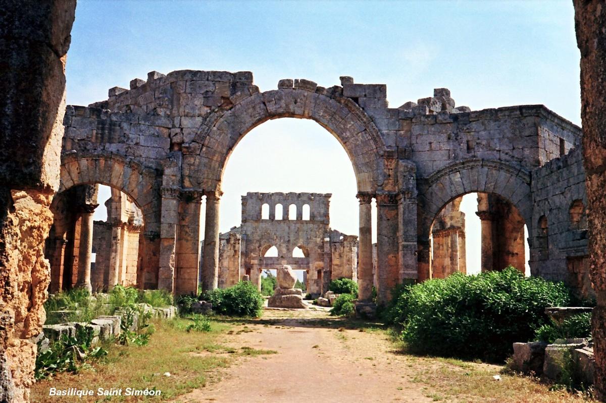 Aleppo - Ruinen der Kirche Sankt Simon 