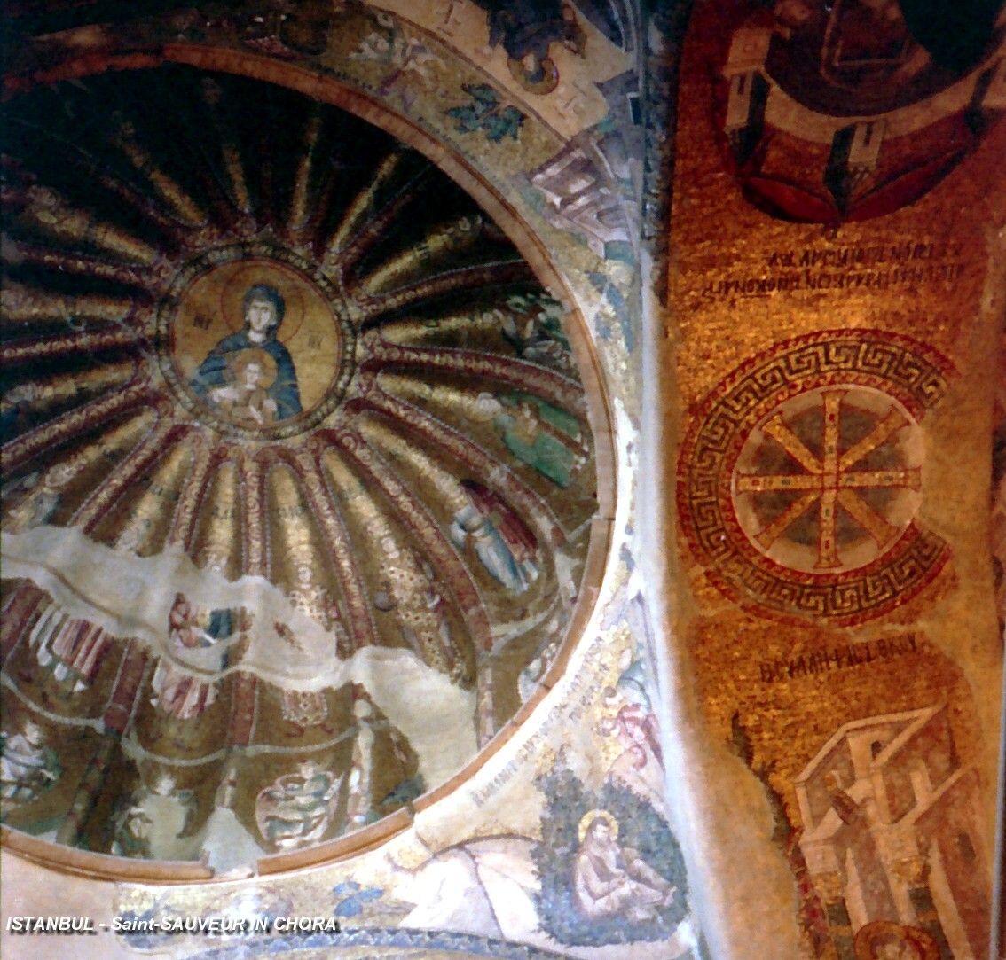 ISTANBUL – Musée Saint-Sauveur-in-Chora (musée Kariye), les mosaïques du narthex 