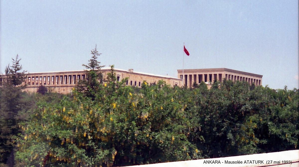 Anitkabir, Museum and Mausoleum of Atatürk in Ankara 